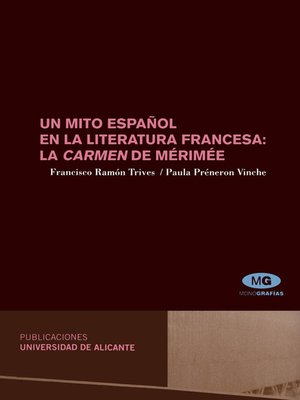 cover image of Un mito español en la literatura francesa